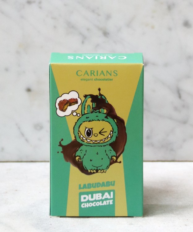 Carians Labudabu Labubu Dubai Chocolate, 100g