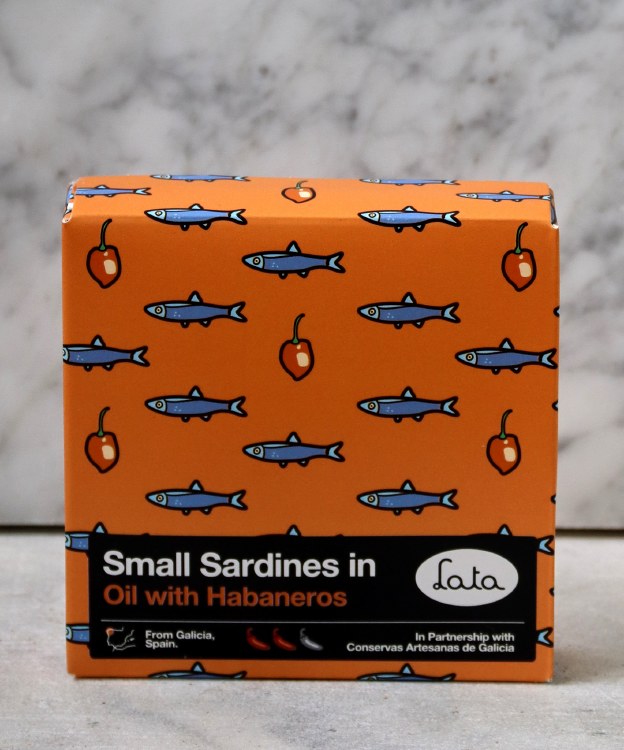 Lata Small Sardines in Oi with Habaneros, 110g