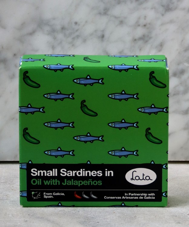Lata Small Sardines in Oil with Jalapenos, 110g