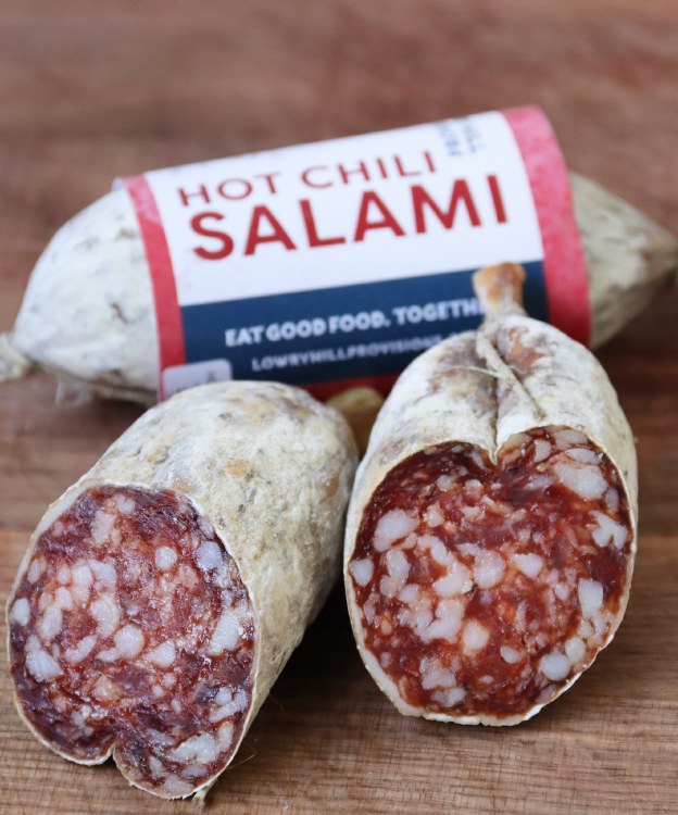 Lowry Hill Provisions Hot Chili Salami, 6oz