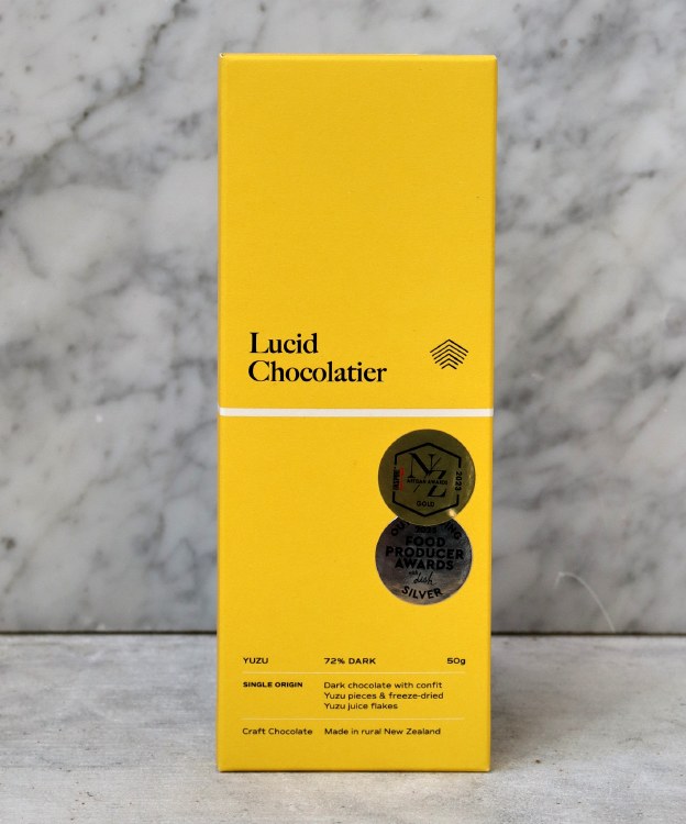 Lucid Chocolate Yuzu 72% Dark, 50g