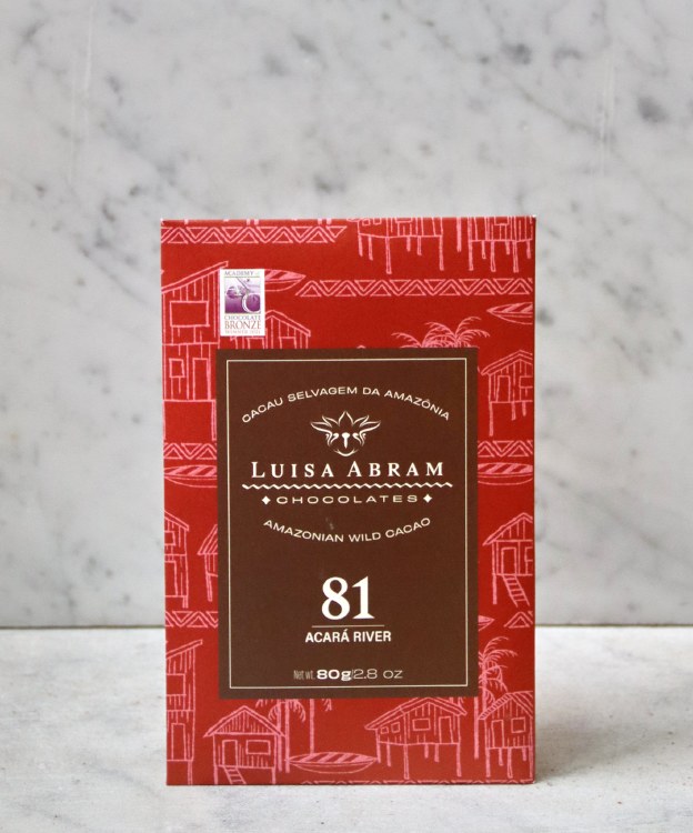 Luisa Abram Acara River 81% Bar, 80g