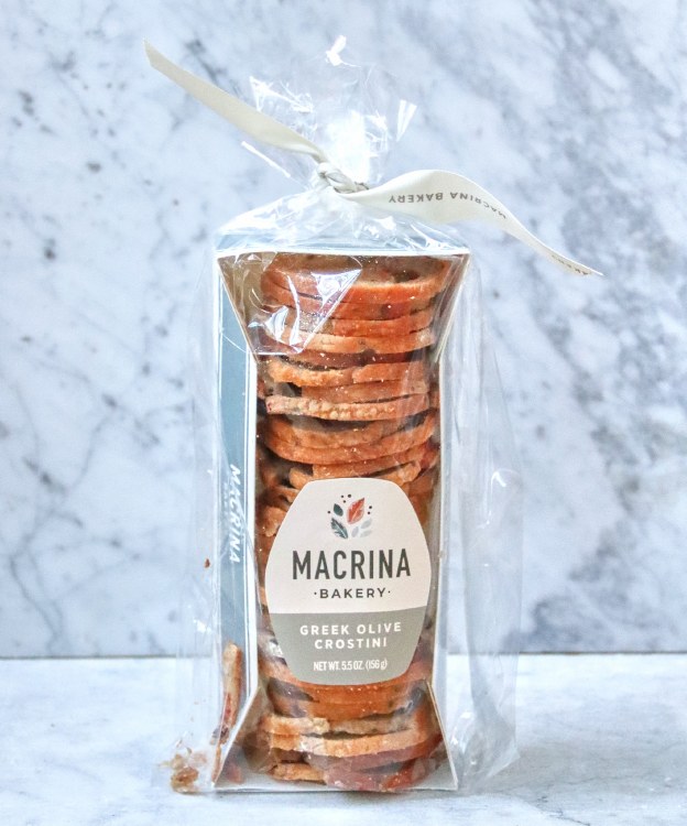 Macrina Greek Olive Crostini