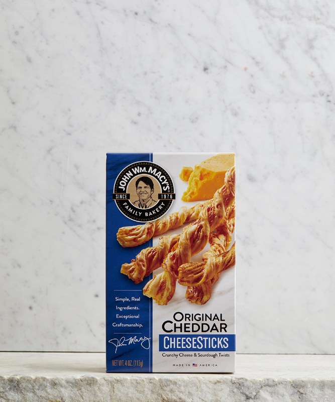Macy's Original Cheddar CheeseSticks, 4oz DeLAURENTI