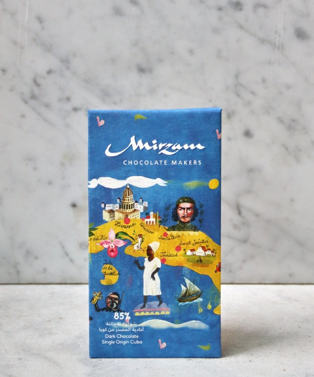 Mirzam Cuba Dark 85% Bar, 70g