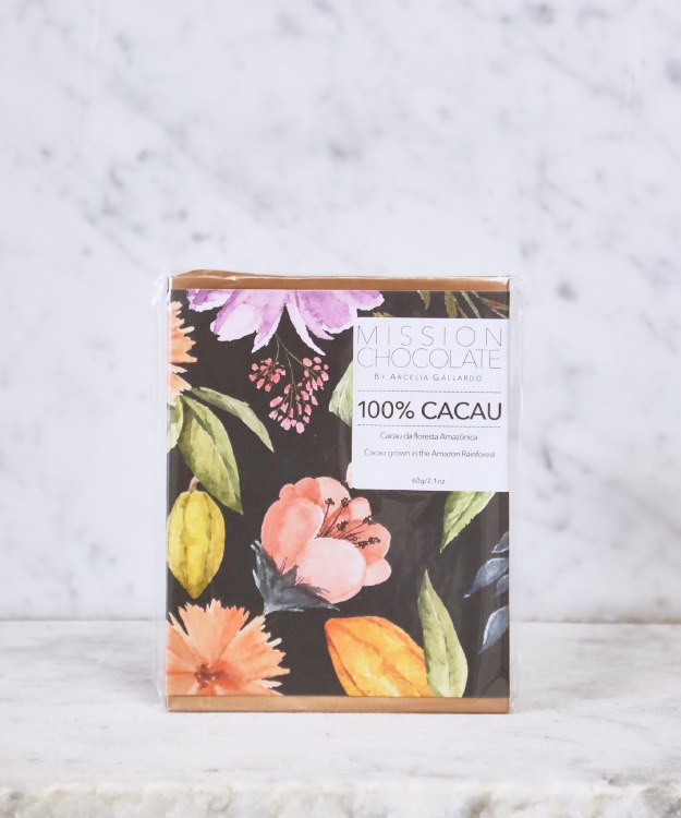 Mission Chocolate 100% Bar, 60g