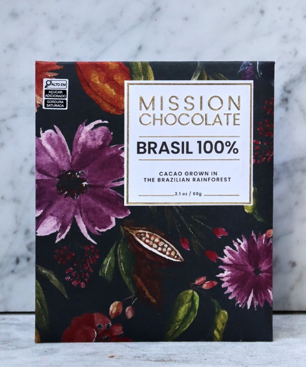 Mission Chocolate 100% Bar, 60g