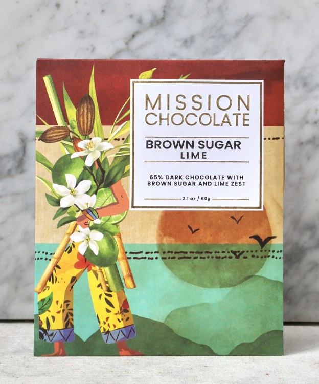 Mission Chocolate Brown Sugar Line 65% Bar, 60g