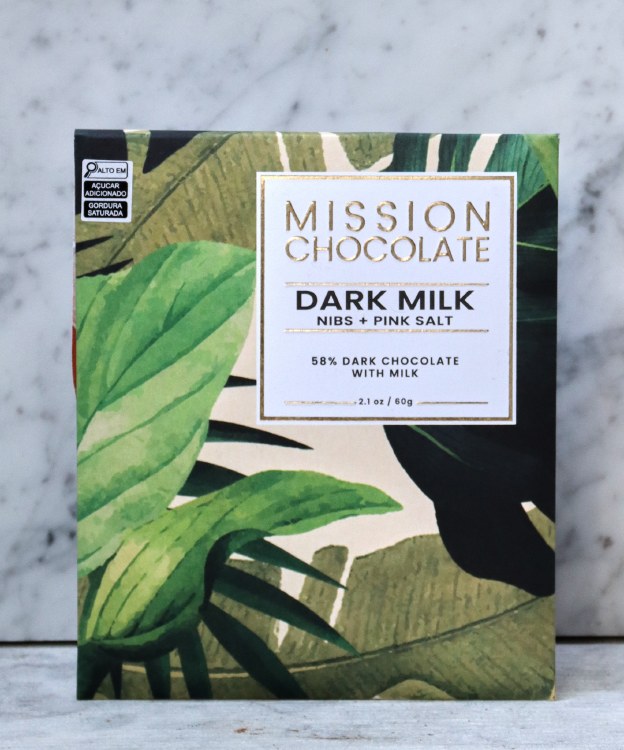 Mission Chocolate 58% Dark Milk Bar , 60g