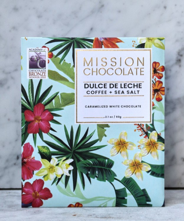 Mission Chocolate Dulce De Leche Coffee + Sea Salt, 60g