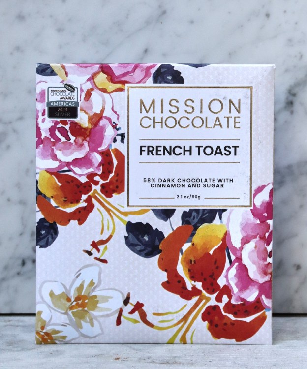 Mission French Toast 58% Bar, 60g