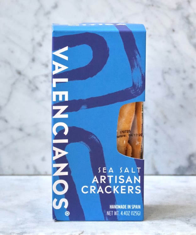 Mitica Valencianos Sea Salt Crackers, 4.4oz
