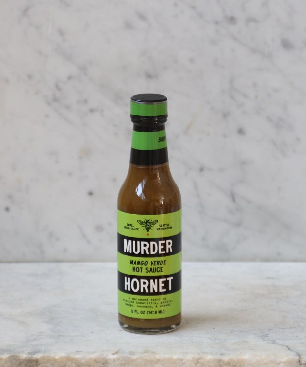 Murder Hornet Mango Verde Hot Sauce, 5oz