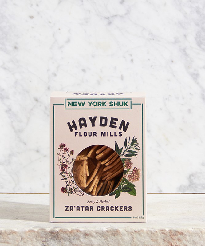 New York Shuk/Hayden Flour Za'atar Crackers, 4oz