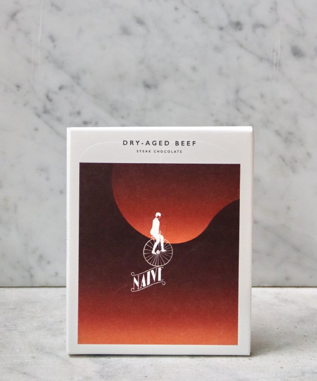 Naive Dry Aged Beef 62% Bar, 50g
