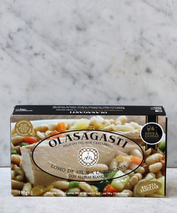 Olasagasti Tuna A La Toscana with White Beans, 190g