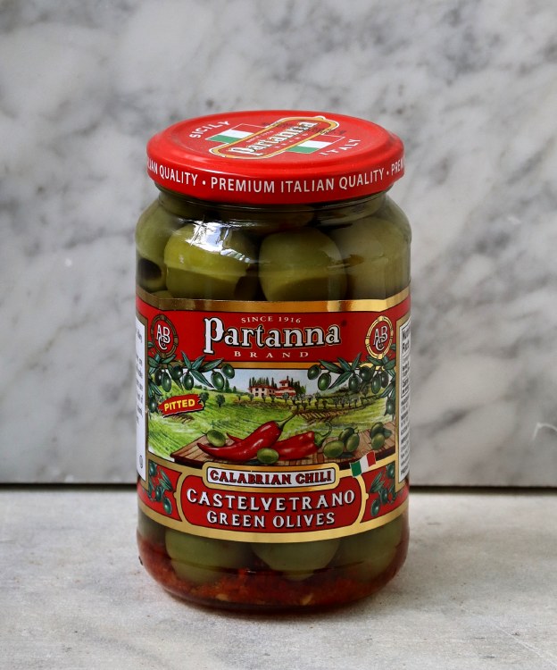 Partanna Calabrian Chili Olives, 180g