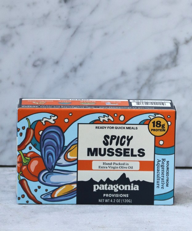 Patagonia Spicy Mussels in Olive Oil, 120g