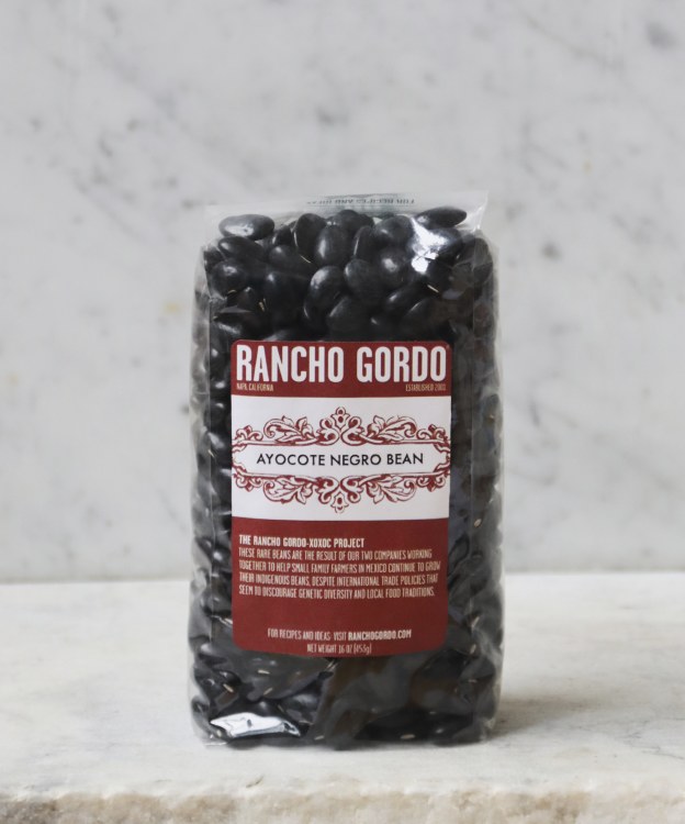 Rancho Gordo Ayocote Negro Beans, 126oz