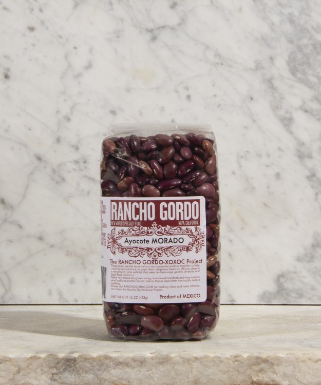Rancho Gordo Ayocote Morado Beans, 16oz