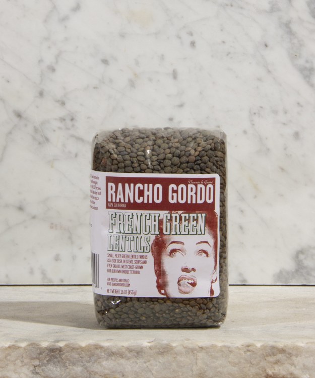 Rancho Gordo French Green Lentils, 16oz