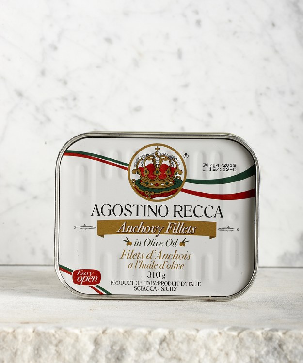 Agostino Recca Anchovies in Olive Oil, 310g