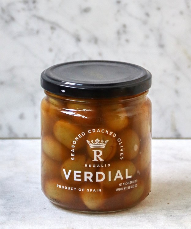 Regalis Cracked Verdial Olives, 345g
