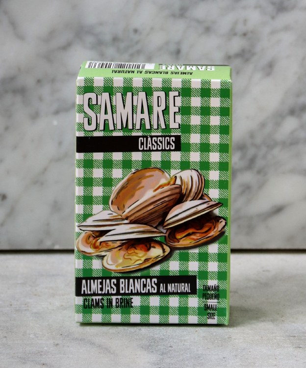 Samare White Clams in Brine, 110g