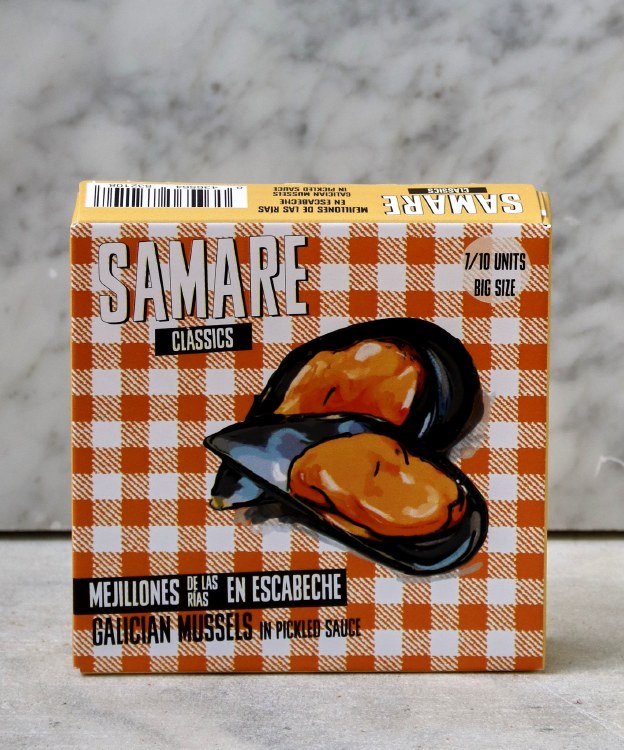 Samare Galician Mussels in Pickled Sauce, 110g