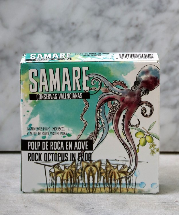 Samare Galacian Rock Octopus in Extra Virgin Olive Oil, 110g
