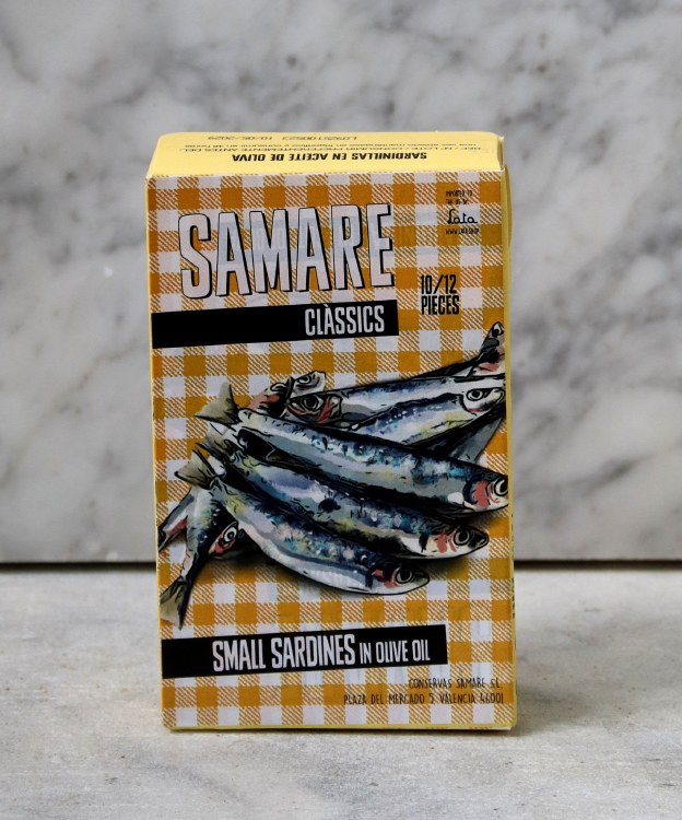 Samare Small Sardines in Olive Oil, 110g