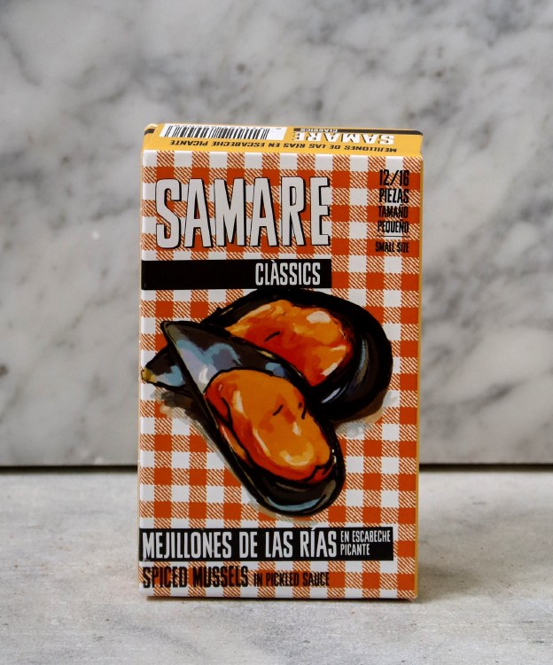 Samare Spiced Mussels in Pickled Sauce, 110g