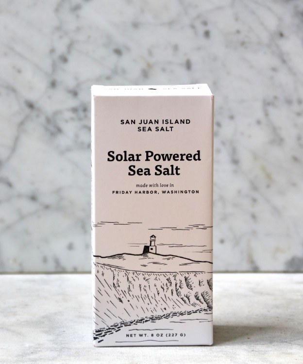 San Juan Island Solar Powered Sea Salt, 8oz