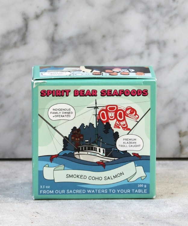 Spirit Bear Seafood's Smoked Coho Salmon, 100g