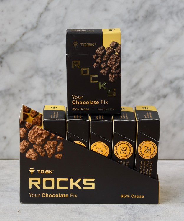 To'ak Alchemy 65% Chocolate Rocks, 50g