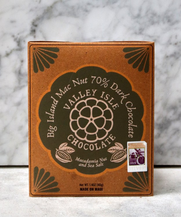 Valley Isle Big Island Mac Nut 70% Dark, 40g