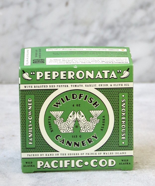 Wildfish Cannery Pacific Peperonata Cod, 4oz