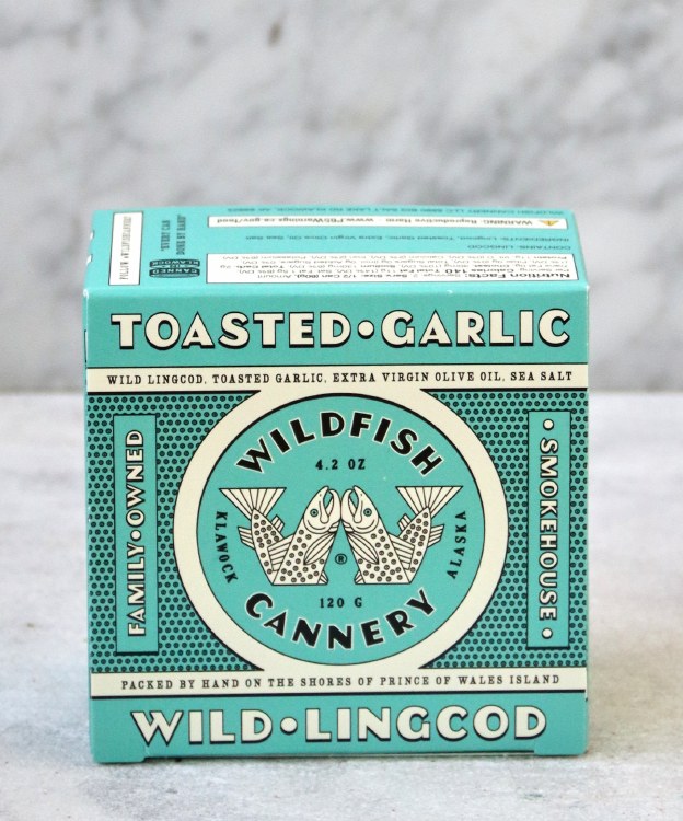 Wildfish Cannery Toasted Garlic Wild Lingcod, 4oz