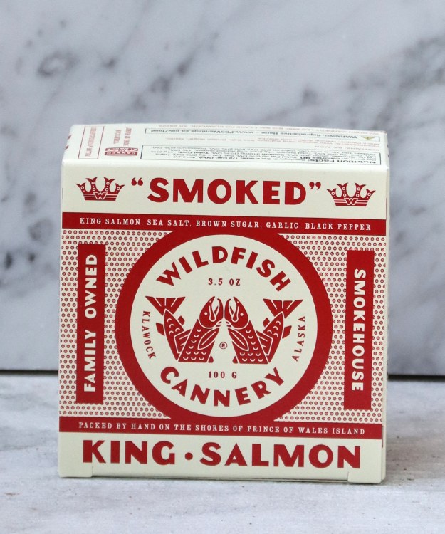 Wildfish Cannery Smoked King Salmon, 3.5oz