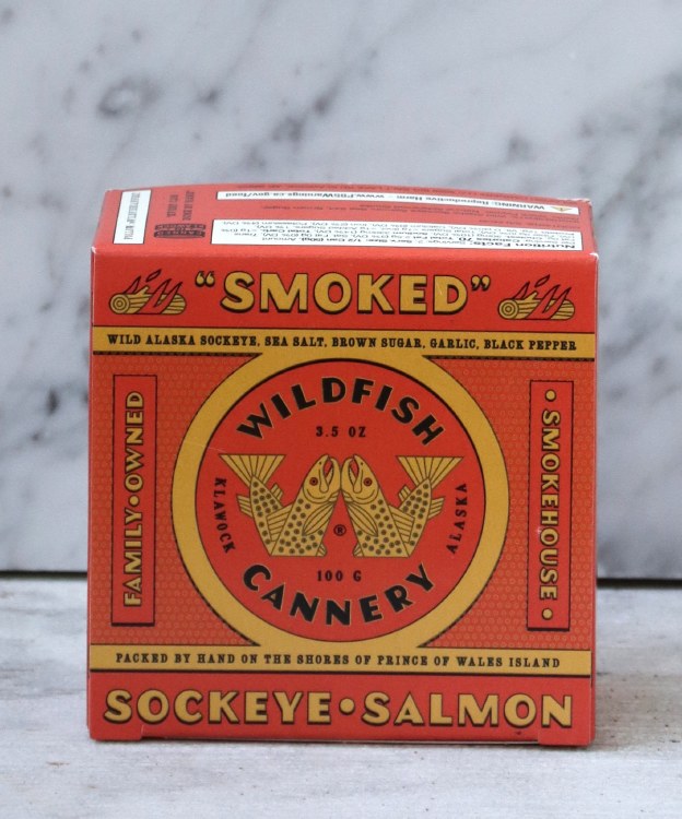 Wildfish Cannery Smoked Sockeye Salmon, 3.5oz