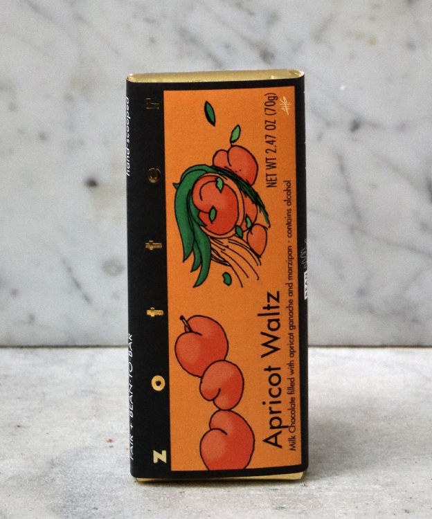 Zotter Apricot Waltz Bar, 70g