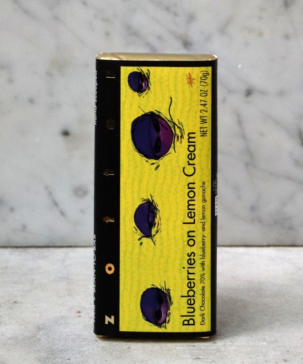 Zotter Blueberries on Lemon Cream Bar, 70g