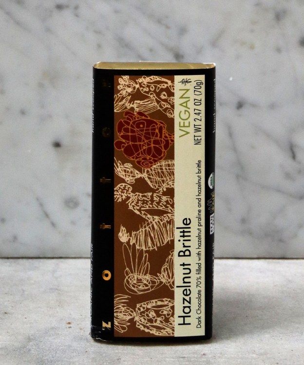 Zotter Hazelnut Brittle Vegan Bar, 70g