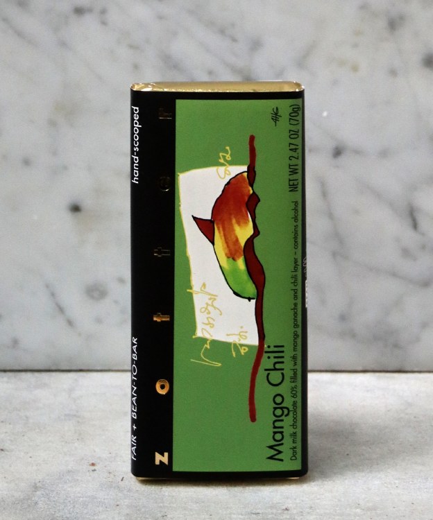 Zotter Mango Chili Bar, 70g