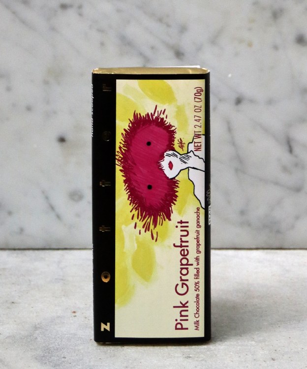 Zotter Pink Grapefruit Bar, 70g