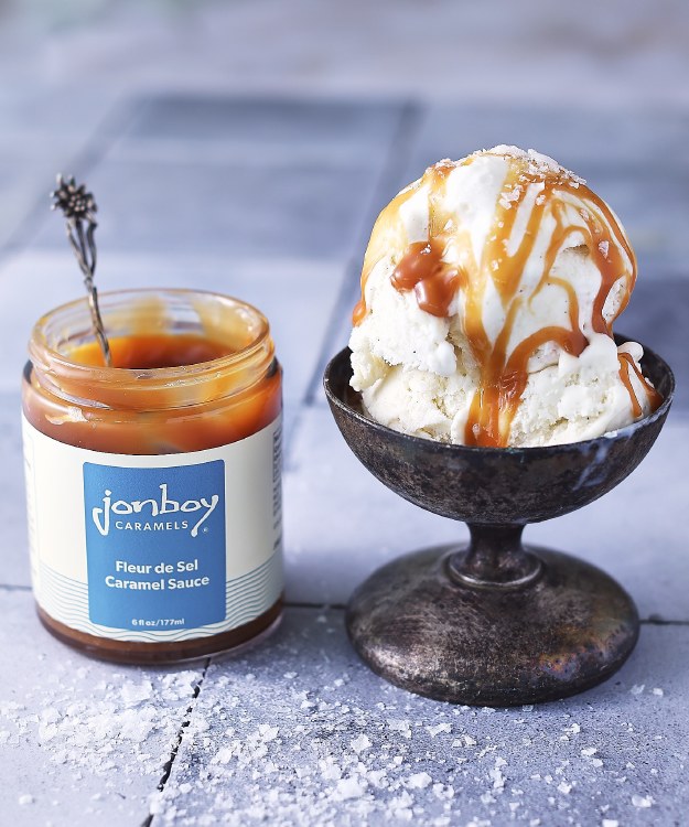 Jonboy Fleur de Sel Caramel Sauce, 8oz