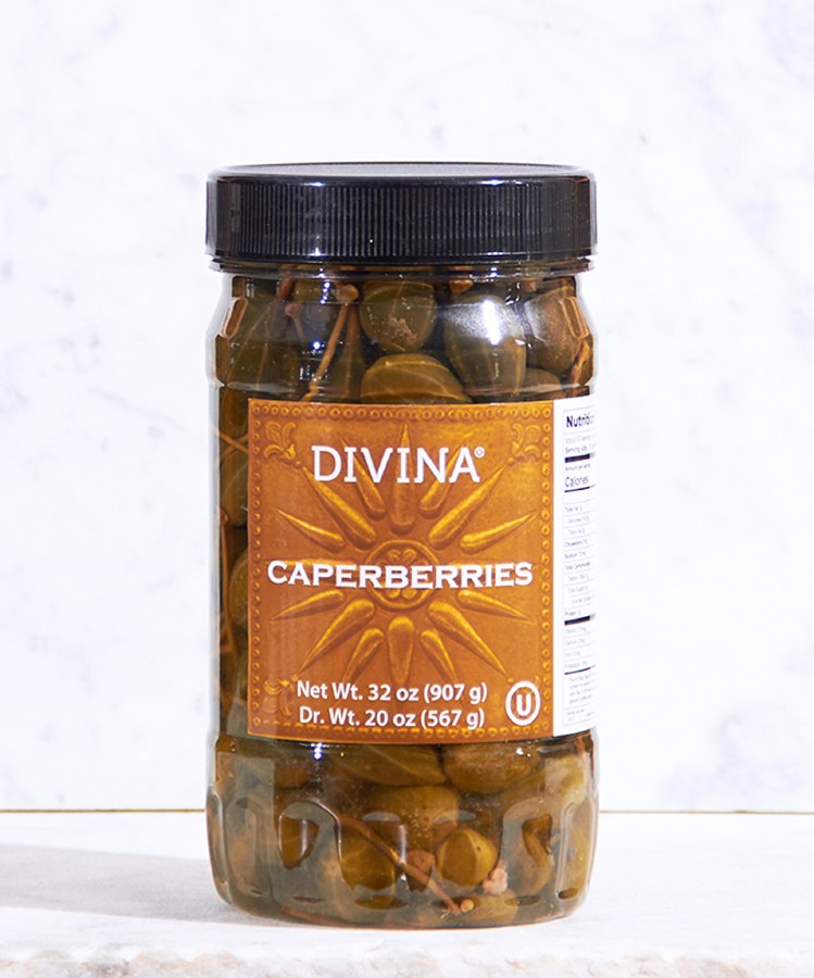 Divina Caperberries, 32oz DeLAURENTI