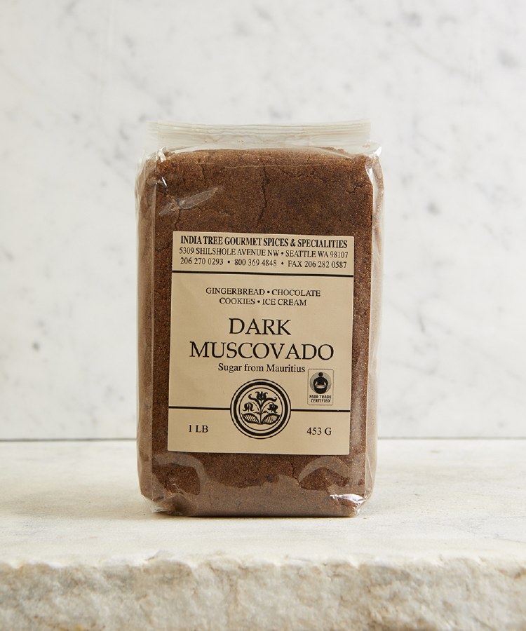 India Tree Dark Muscavado Baking Sugar - 1lb Bag for sale online