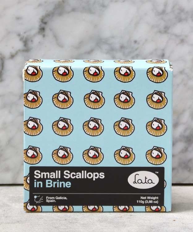 Lata Small Scallops in Brine, 110g