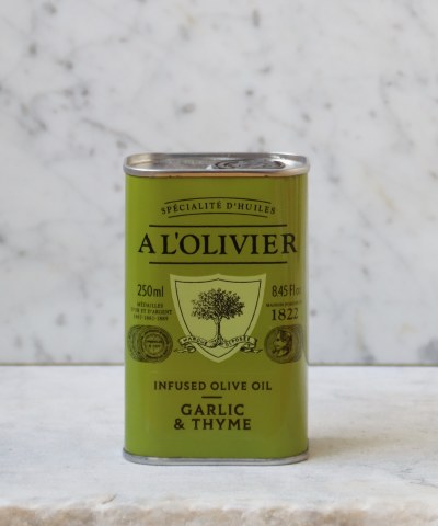 A L'Olivier Garlic & Thyme Olive Oil, 250ml